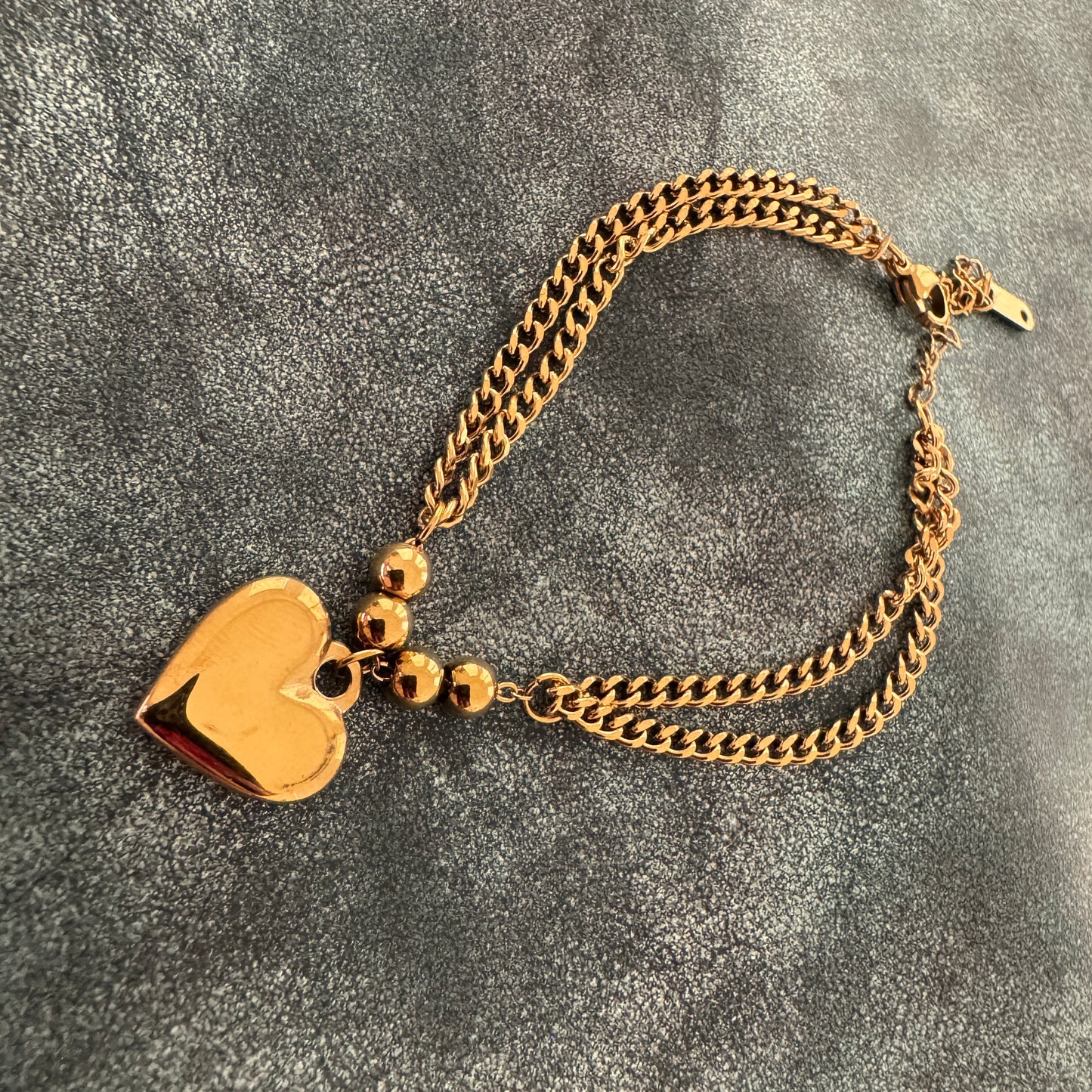 "ANDREA" Pulsera dorada