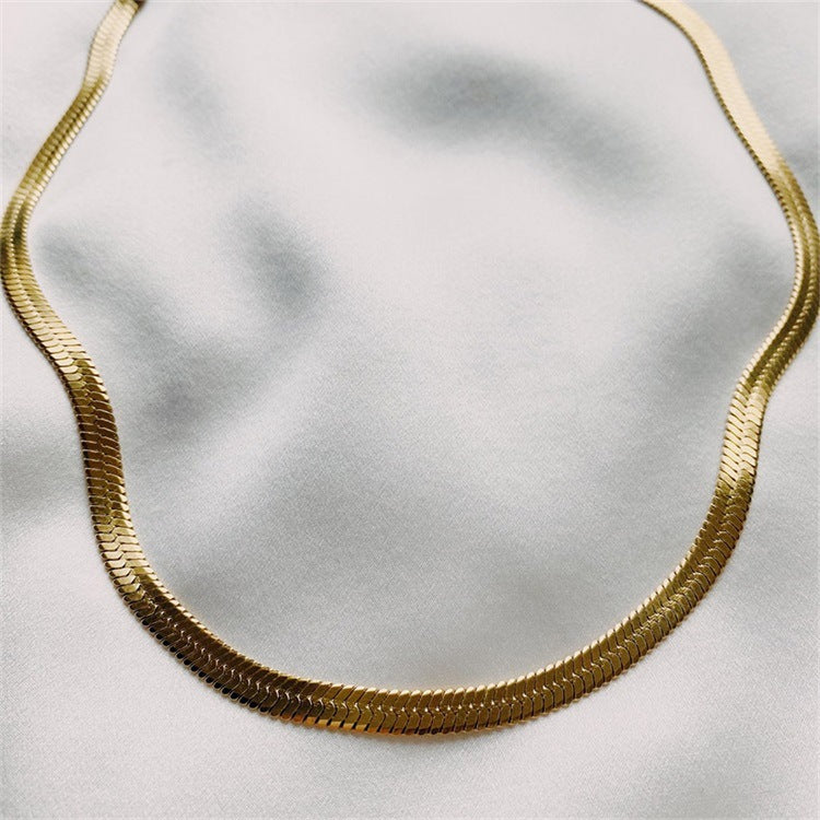 "MARIETTA BIG" collar dorado