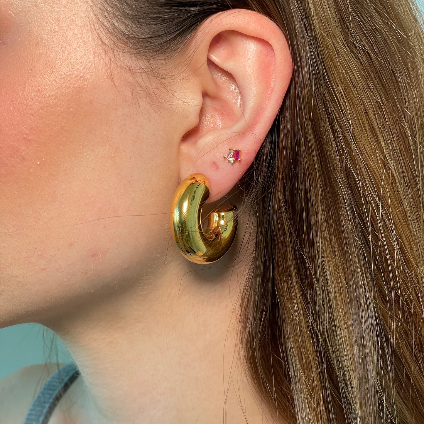 "TAMARA" aretes dorados