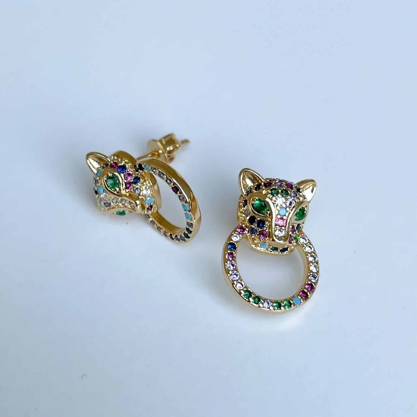 "MAYA" aretes dorados