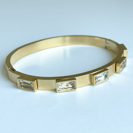 "LORETTO AMBAR" brazalete dorado