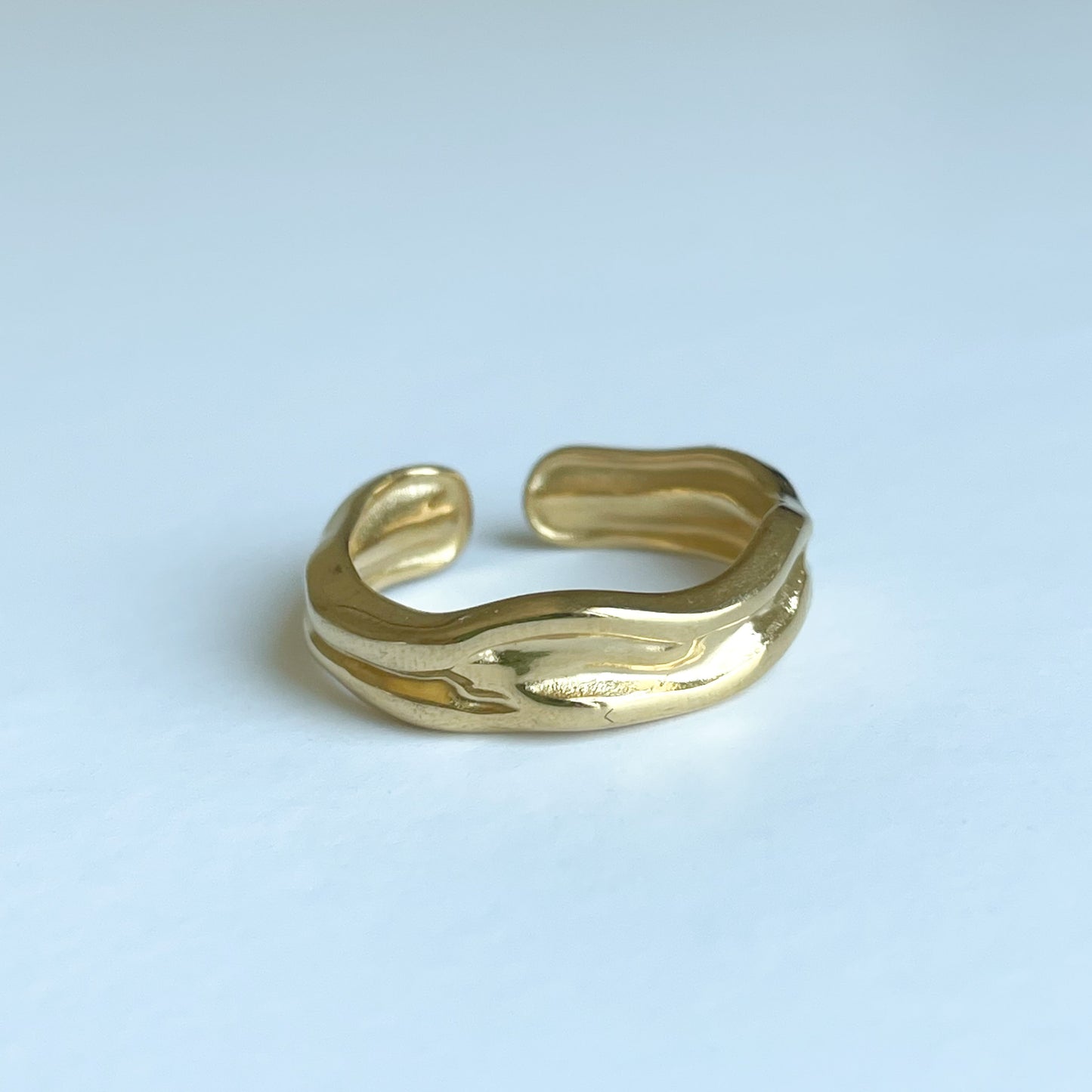 "CARLOTA" anillo dorado