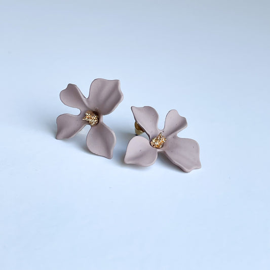 "FLOWER" aretes nude