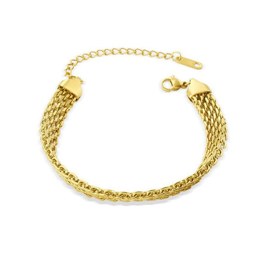 "KAYLA" pulsera dorada